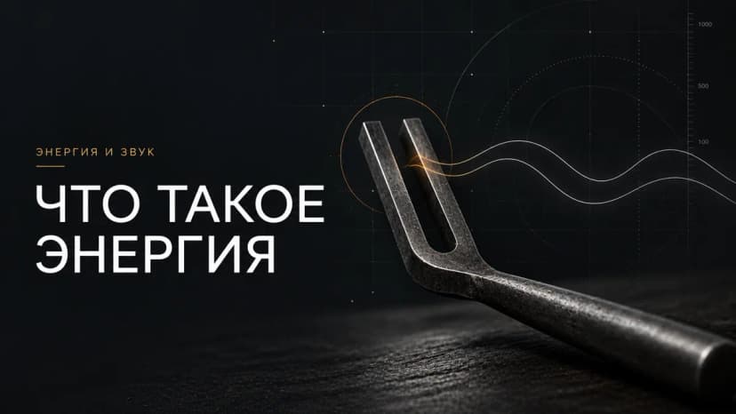 Что мастер звука имеет в виду, когда говорит «энергия»